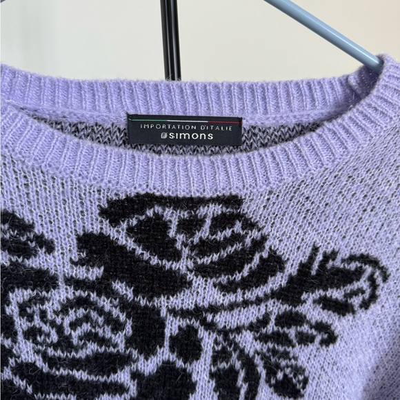 Cozy Purple Sweater - Picture 3 of 4